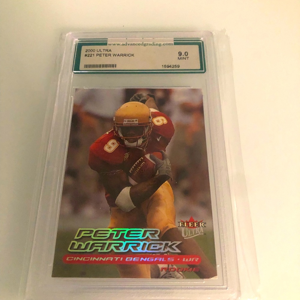 Peter Warrick Rookie Card